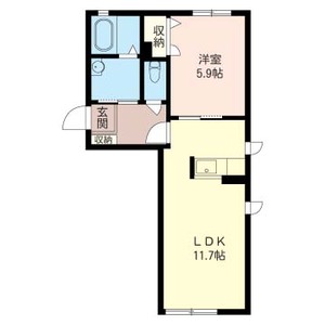 メゾン・コンフォート　Ａ 201号室