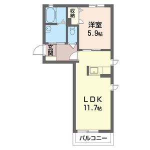 メゾン・コンフォート　Ｂ 101号室
