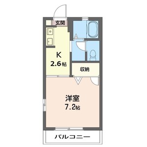 コンフォート中川 201号室