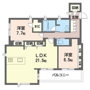 マストライフ足利 203号室