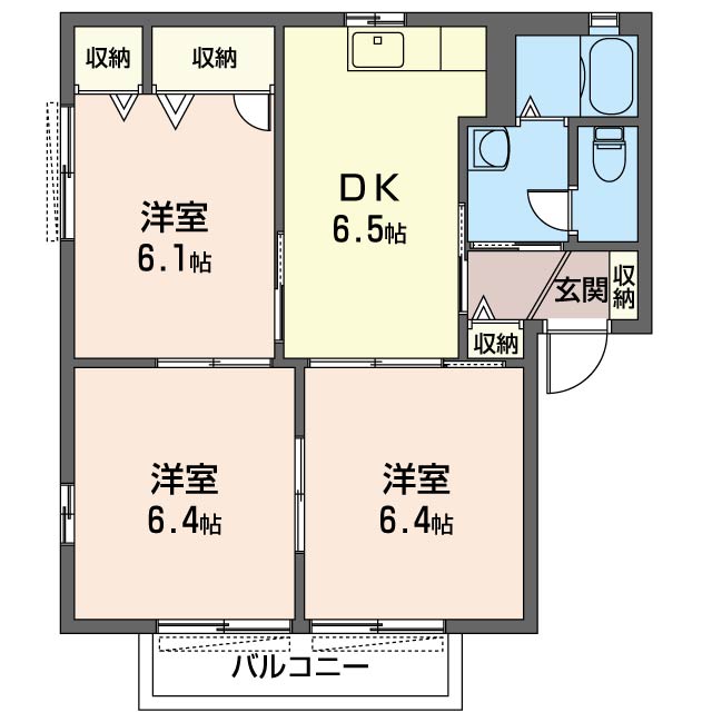 ラフォーレ　ハピネスＡ 102号-16
