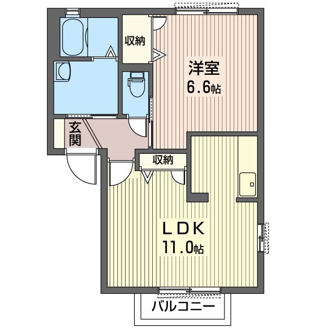 メイプルハイツ　Ｅ 101号-16