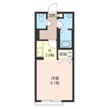 ドチェスター朝倉B 102号-16