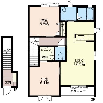 メゾン・ド・マロンC 201号-16