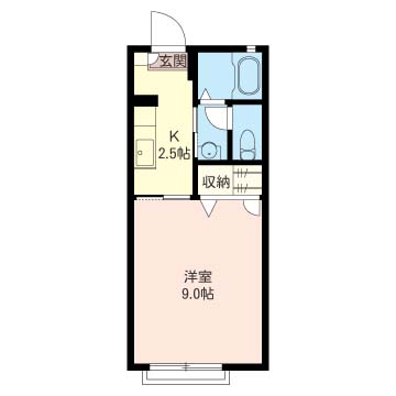 クオリス横倉B 103号-16