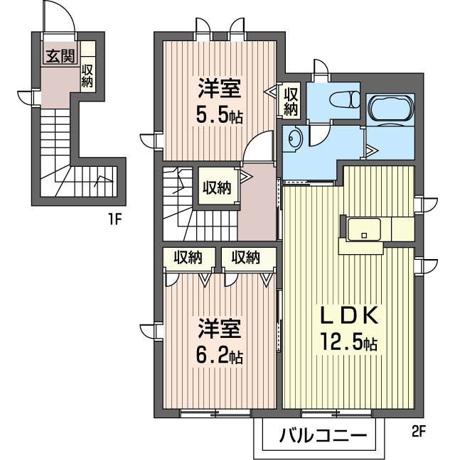 ファミールＡ 201号-16