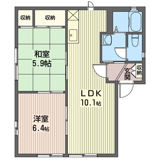 メゾン　パークス　Ⅱ 201号-16