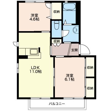 メイプルハイツ　Ａ102-2
