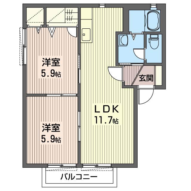 ミレニアムヒルズB 201号-16