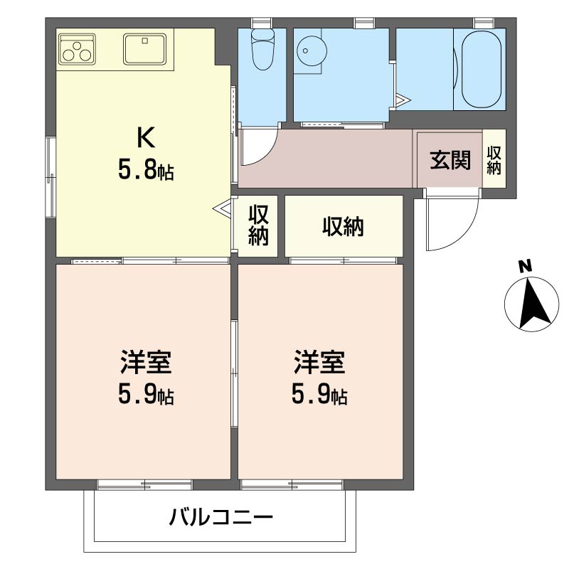 ゲートウッドエステート Ⅰ 201号-6