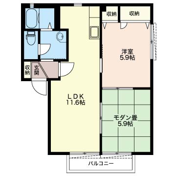 カーサ・卯の花A 201号-16