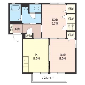シャーメゾンしらさぎＡ 101号-16