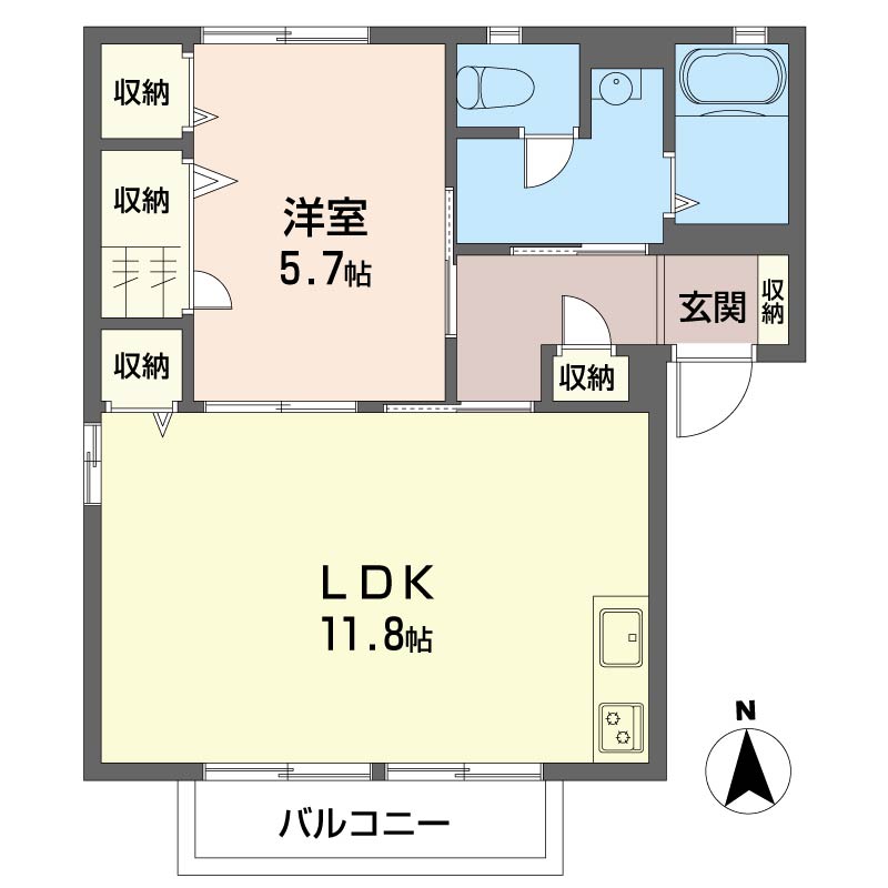 シャーメゾンしらさぎＡ 202号-16