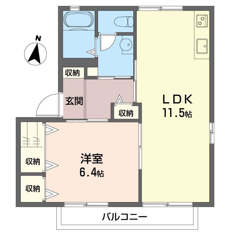 シャーメゾンしらさぎＣ201-5