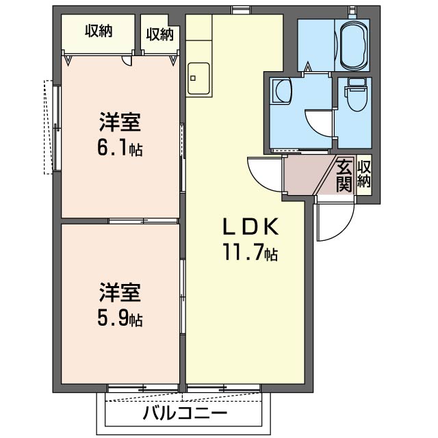 メゾンフレーズ　Ｃ202-2