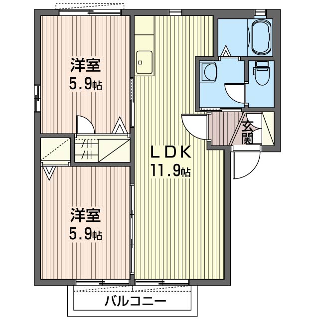 グランシード東城南E 202号-7