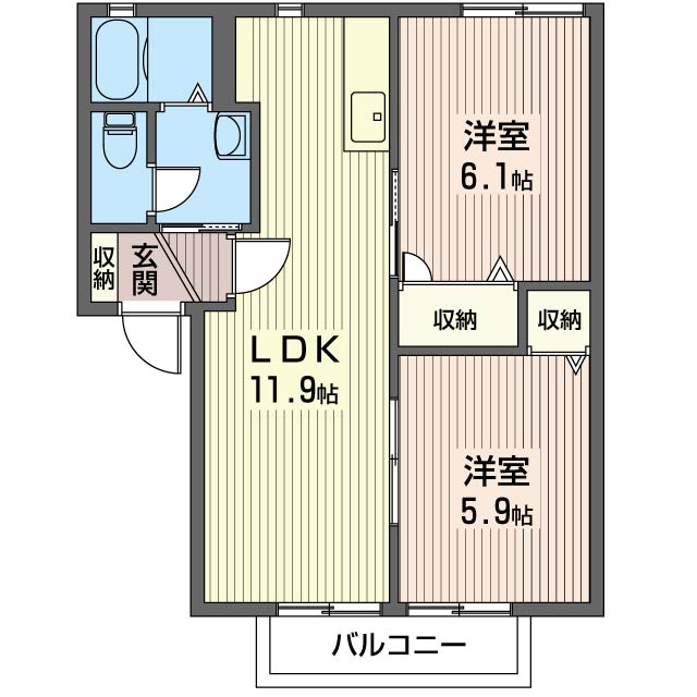 メビュース東城南B 201号-16