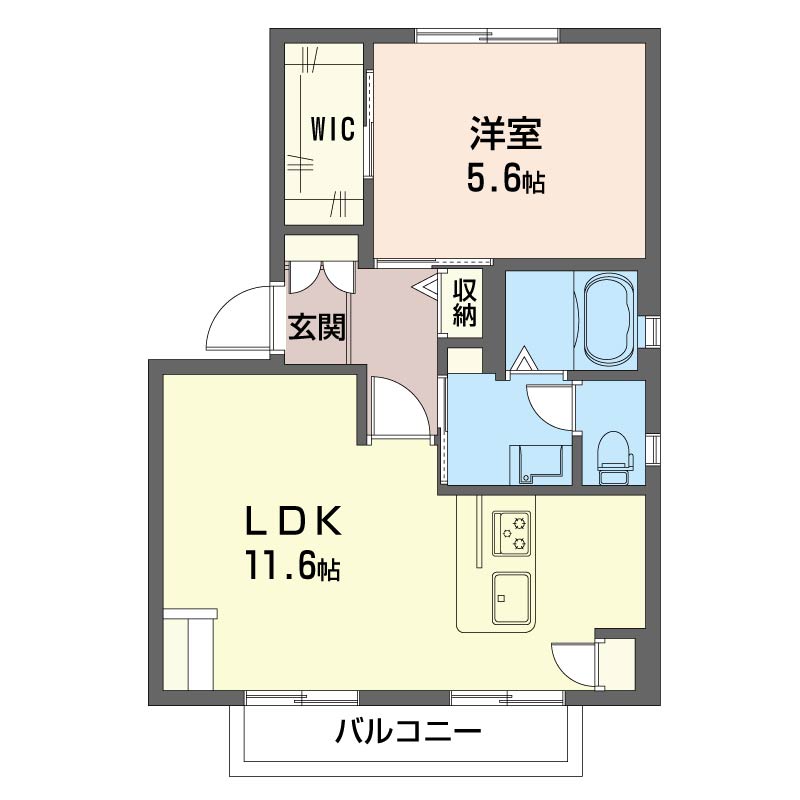 メビュース東城南Ｅ101-2
