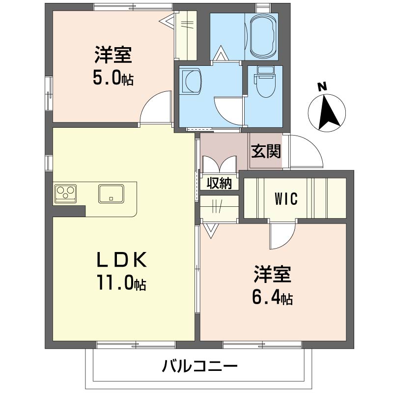 メビュース東城南Ｆ 102号-7