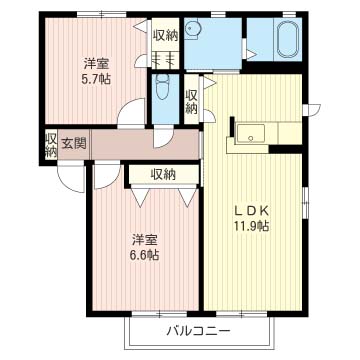 リバーシティーＣ 201号-16