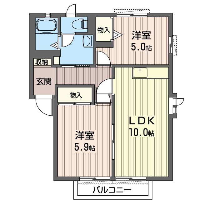 桐山ハイツＡ 201号-16