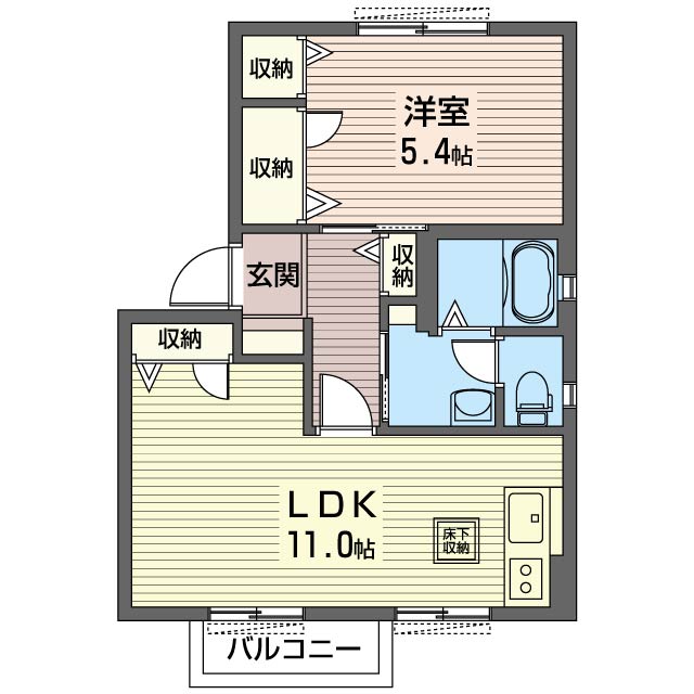 ファミリーオ野木Ａ 101号-16