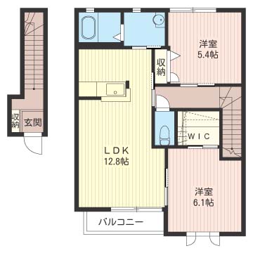 ブランシェＫ＆Ｍ　Ａ 202号-16