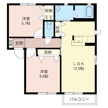 メゾン・ハートＤ 101号-16