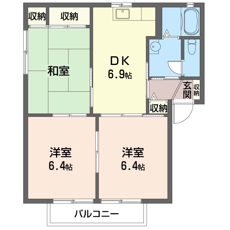 ヴィラ・コンフォートＢ102-2