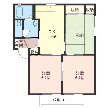 ヴィラ・コンフォートＢ201-2