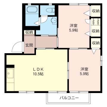 ステラ　弐番館101-2