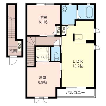 クレール・ヴィラ　Ｂ 203号-16