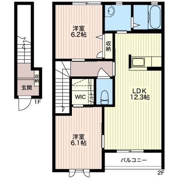 シャーメゾンボヌール　Ａ202-2