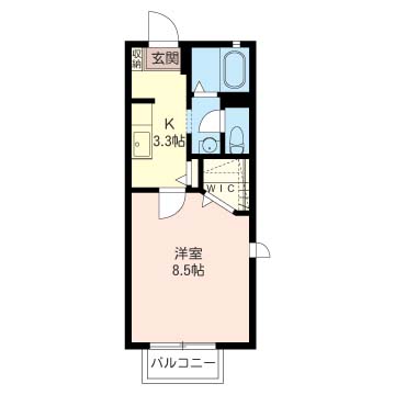 シティーハイムWING田彦A 101号-16