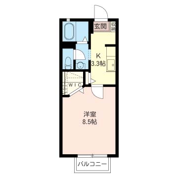 シティーハイムＷＩＮＧ田彦Ａ203-2