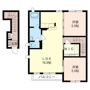 レイクヴィラ御茶園　Ａ 202号-16
