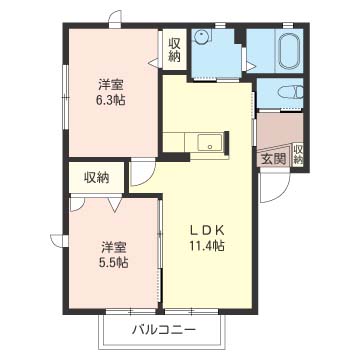 シャーメゾン　ライフ201-2