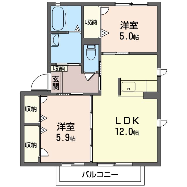 ラ・ブリーズＡ202-2