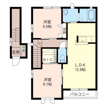 クレールメゾン　Ｅ202-2