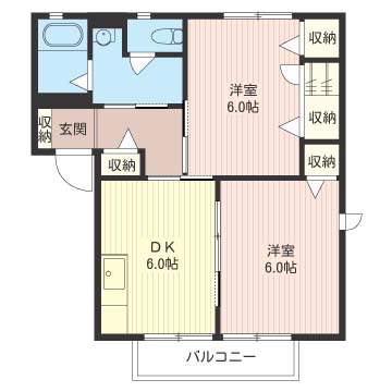 ヴィラージュ ド シャンテ 201号-16