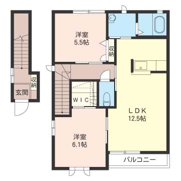 フレグランス横倉I 202号-16