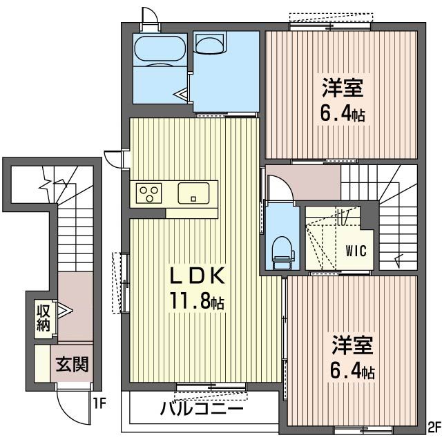ウヴェール・メゾン安塚D 202号-16