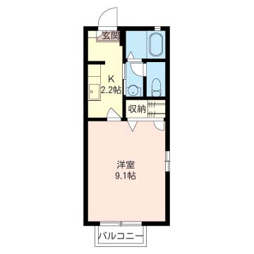 パークサイド東城南Ｂ101-2