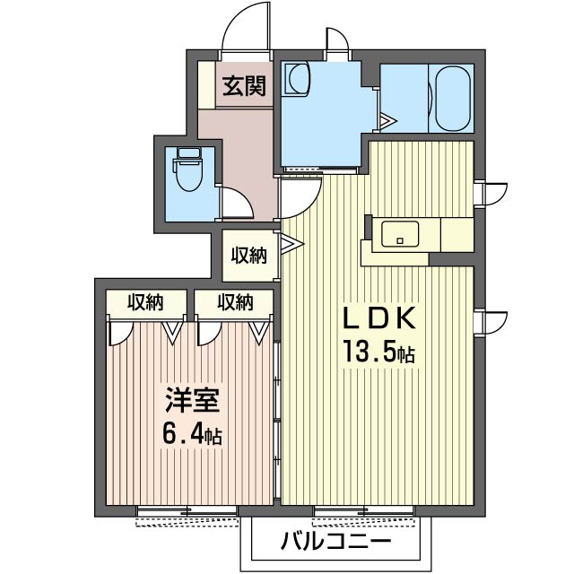 ペイサージュA 101号-16
