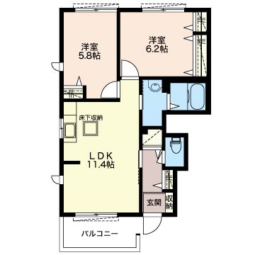 ハイランドコーポⅢ 106号-16