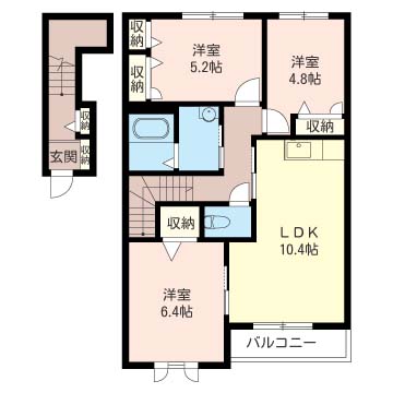 ディアコートみどりA 202号-16