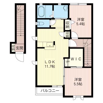 シャーメゾン・コスモスB 202号-16
