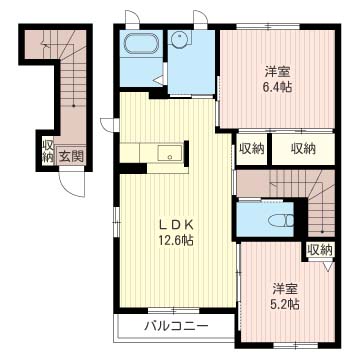 サンイーストクレセオ　Ａ 202号-16