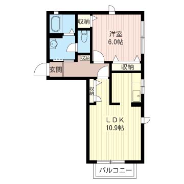カーム末広Ａ 201号-6