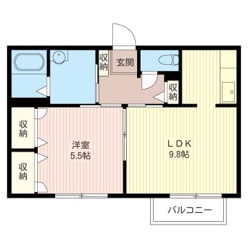 カーム末広Ｄ202-2